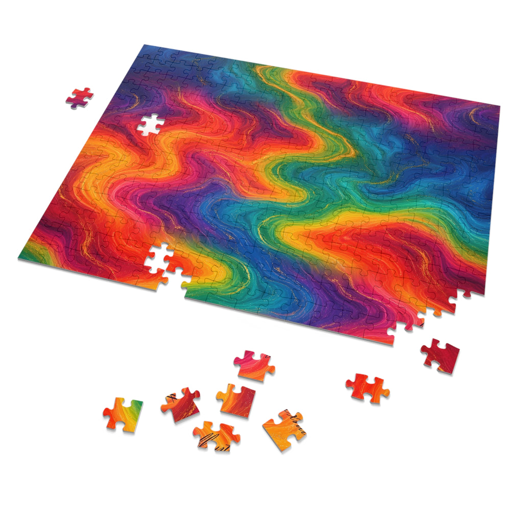 Rainbow Marble Puzzle