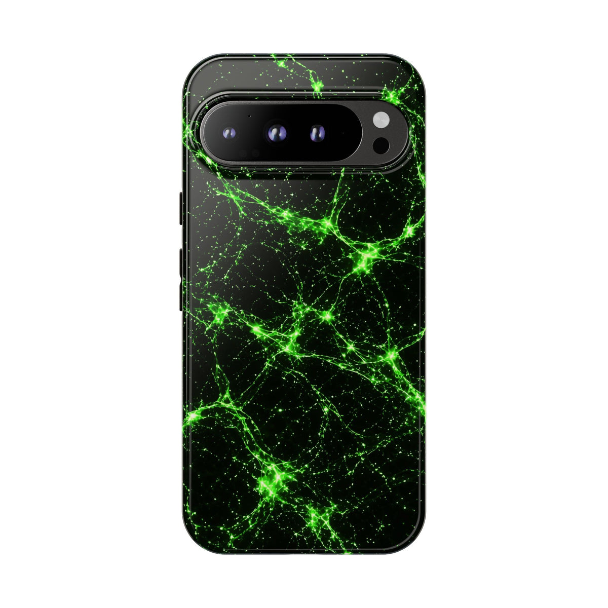 Neon Mycelium - Toxic Lime Phone Case
