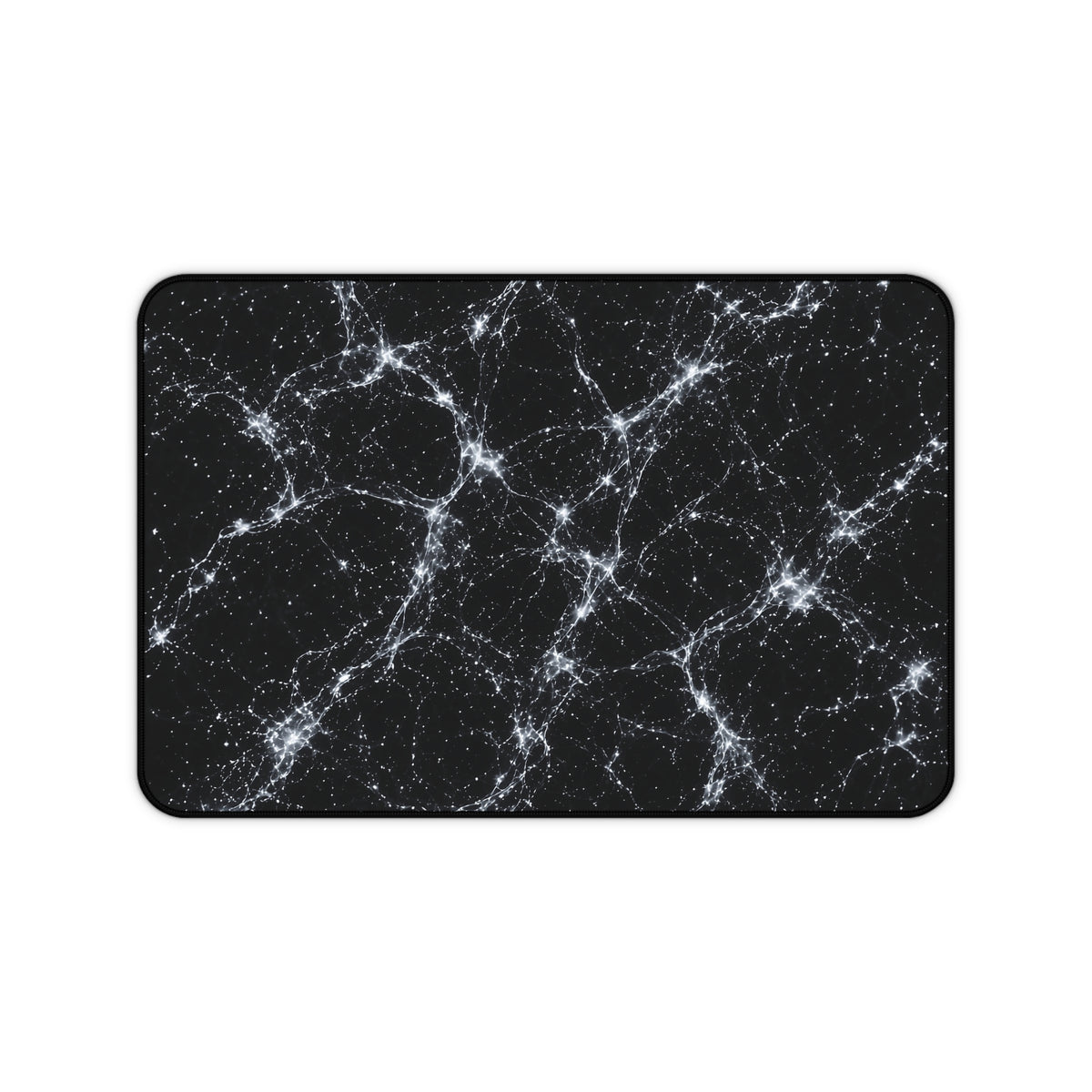 Neon Mycelium - Silver Ghost Desk Mat