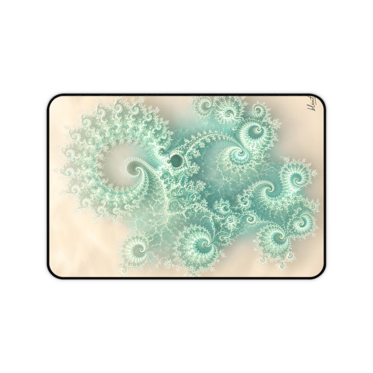 Copper Infinity - Sea Glass Desk Mat