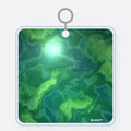 Green Rainbow Dream Acrylic Keychain