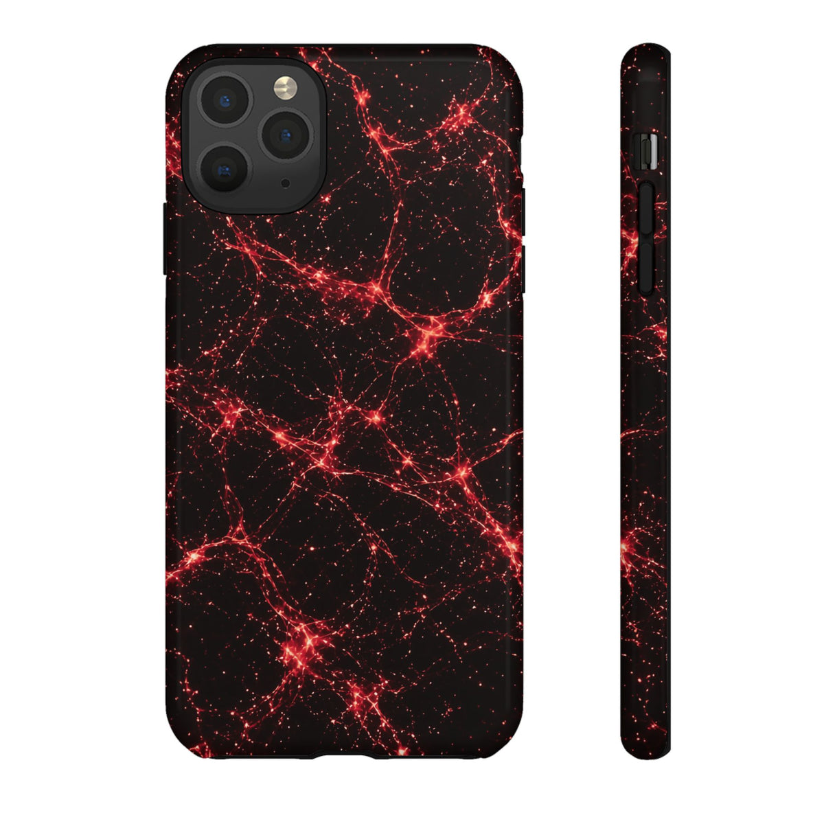 Neon Mycelium - Blood Moon Phone Case