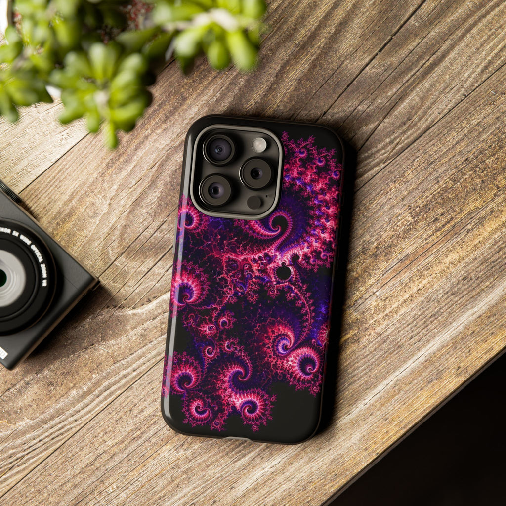 Copper Infinity - Hot Pink & Violet Phone Case