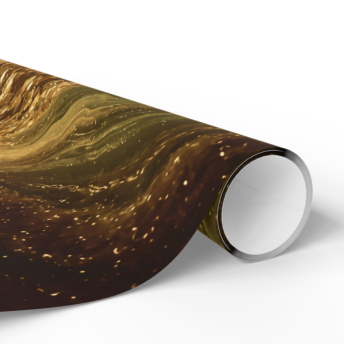 Geode Core - Gold Vein Wrapping Paper