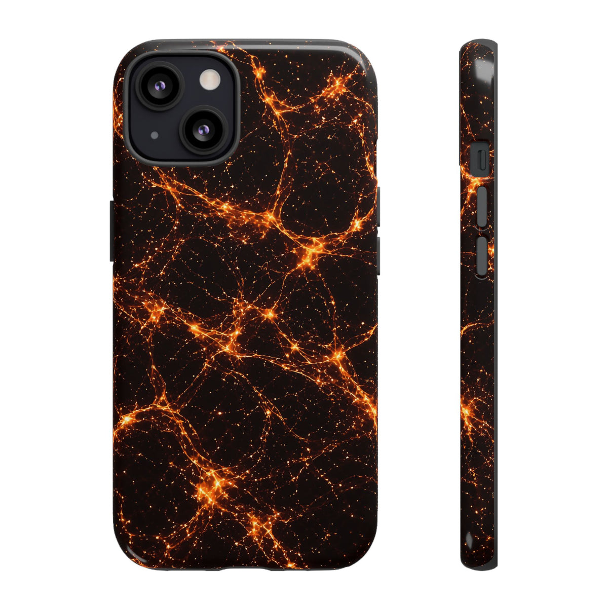 Neon Mycelium - Solar Flare Phone Case