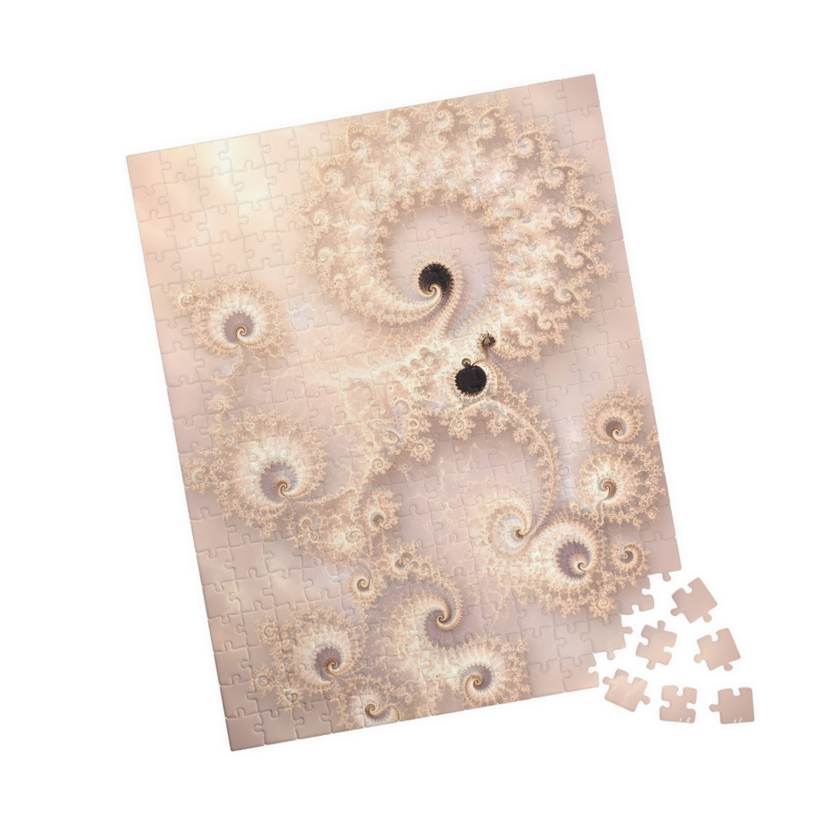 Copper Infinity - Champagne Pearl Jigsaw Puzzle