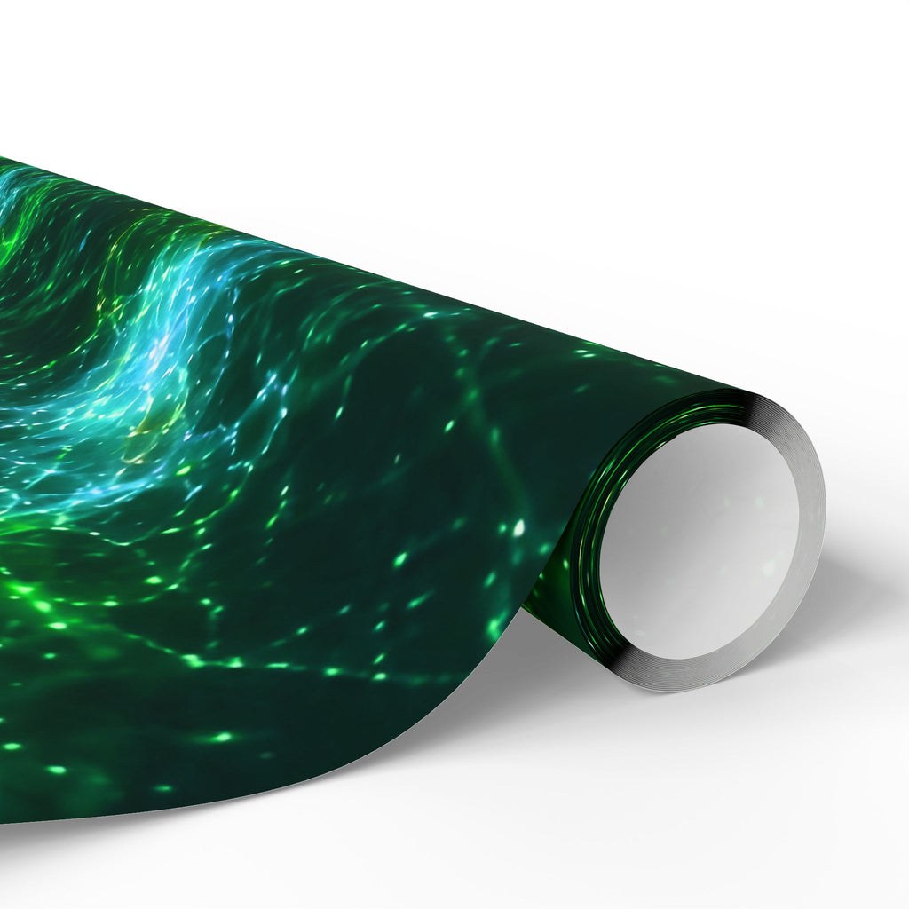 Neon Mycelium - Mermaid Wrapping Paper