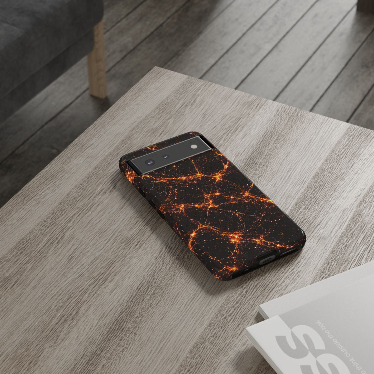 Neon Mycelium - Solar Flare Phone Case