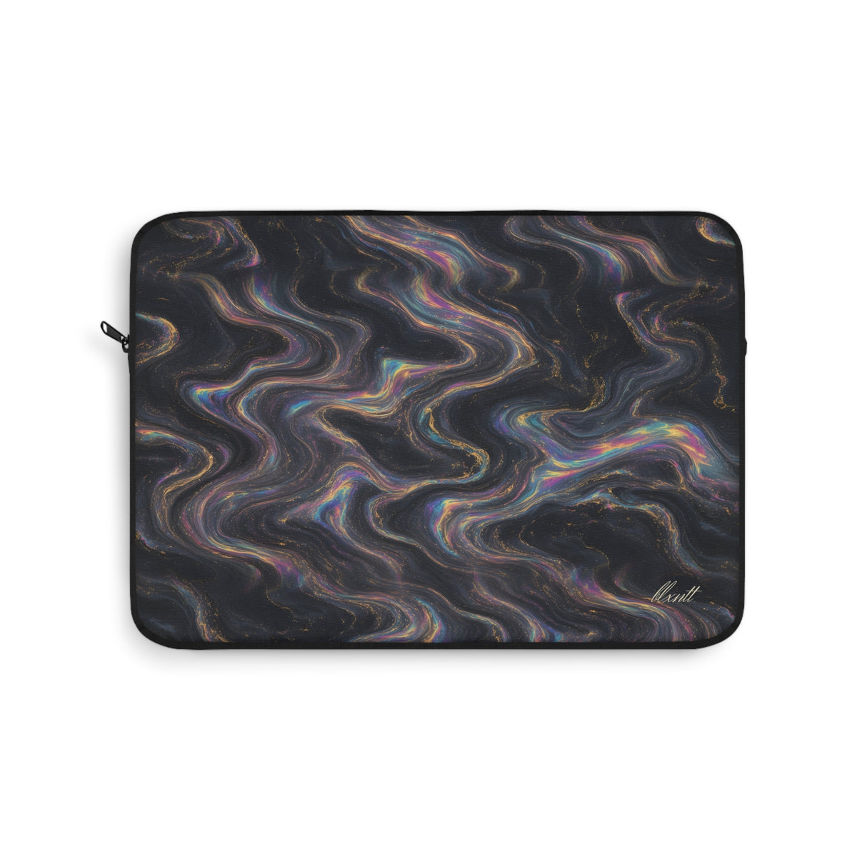 Galaxy Iridescent Marble Laptop Sleeve
