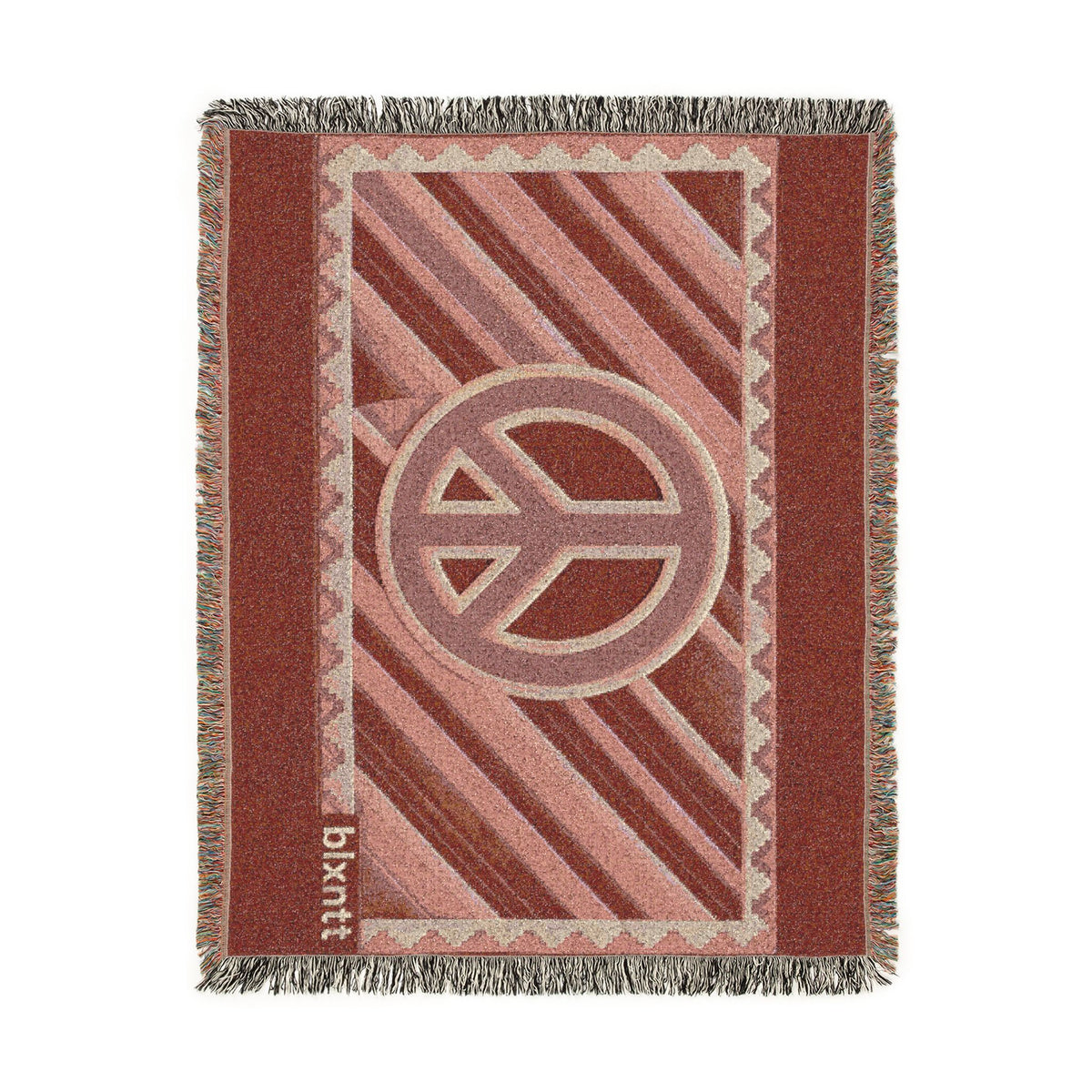 BLXNTT Pink Hippie Woven Blanket #4