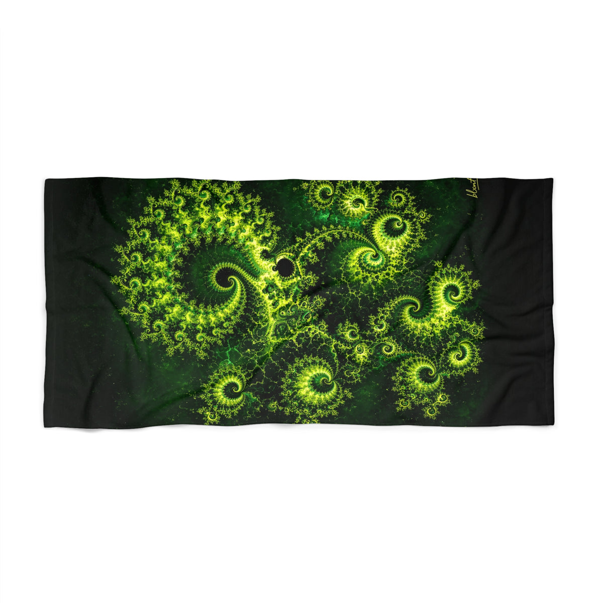 Copper Infinity - Toxic Acid Beach Towel