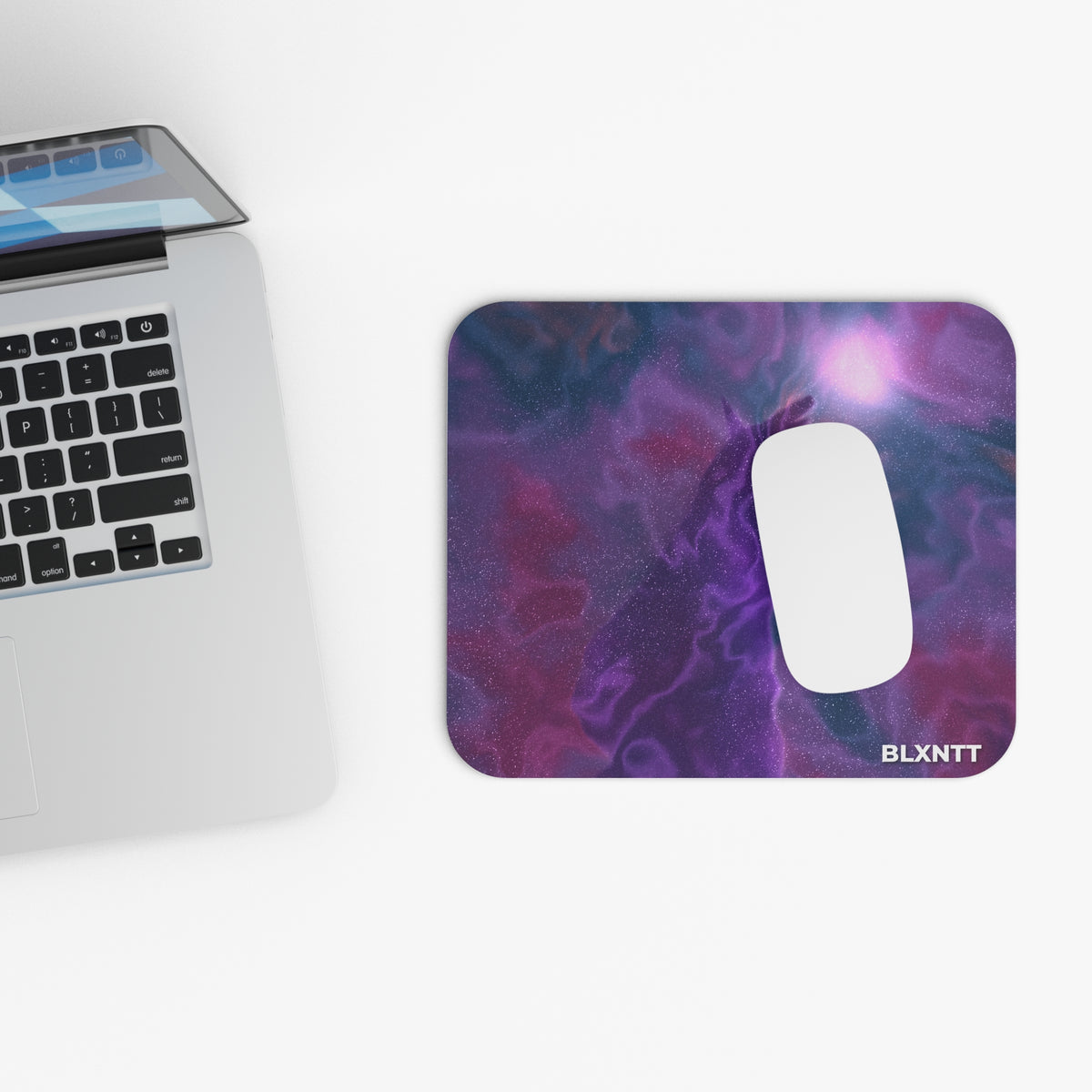 Moonlit Wolf Mouse Pad