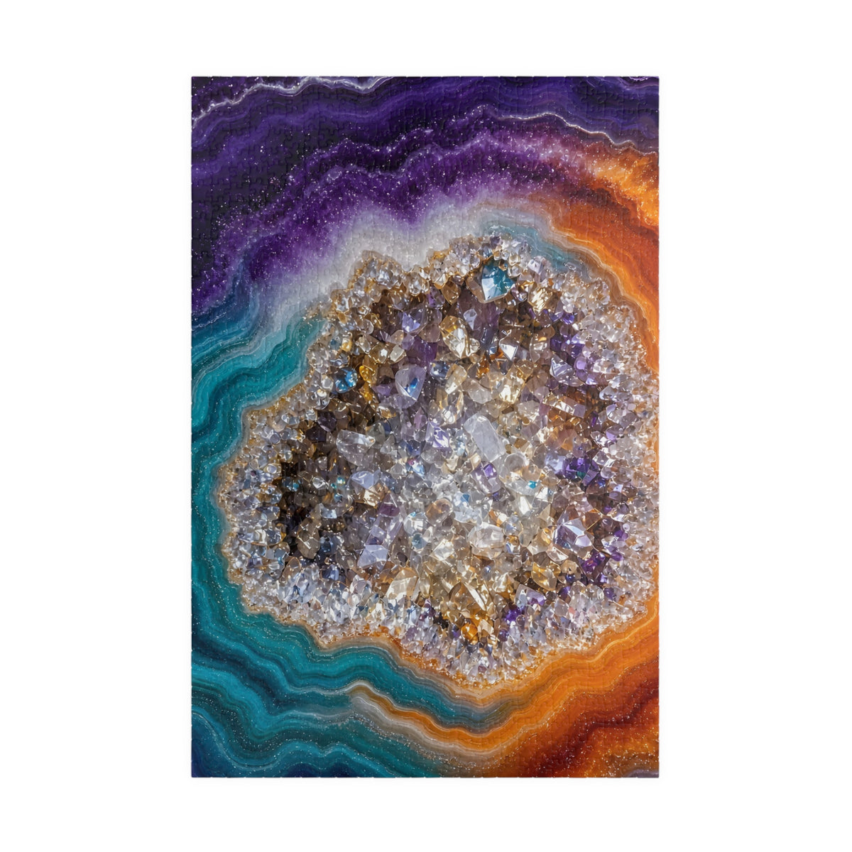 Geode Core - Original Core Jigsaw Puzzle