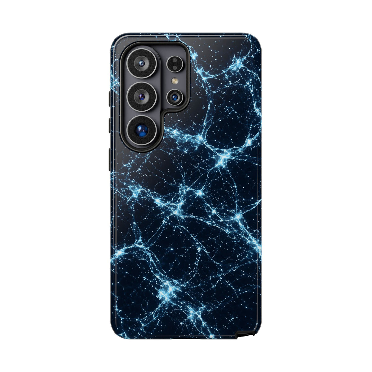 Neon Mycelium - Ice Crystal Phone Case