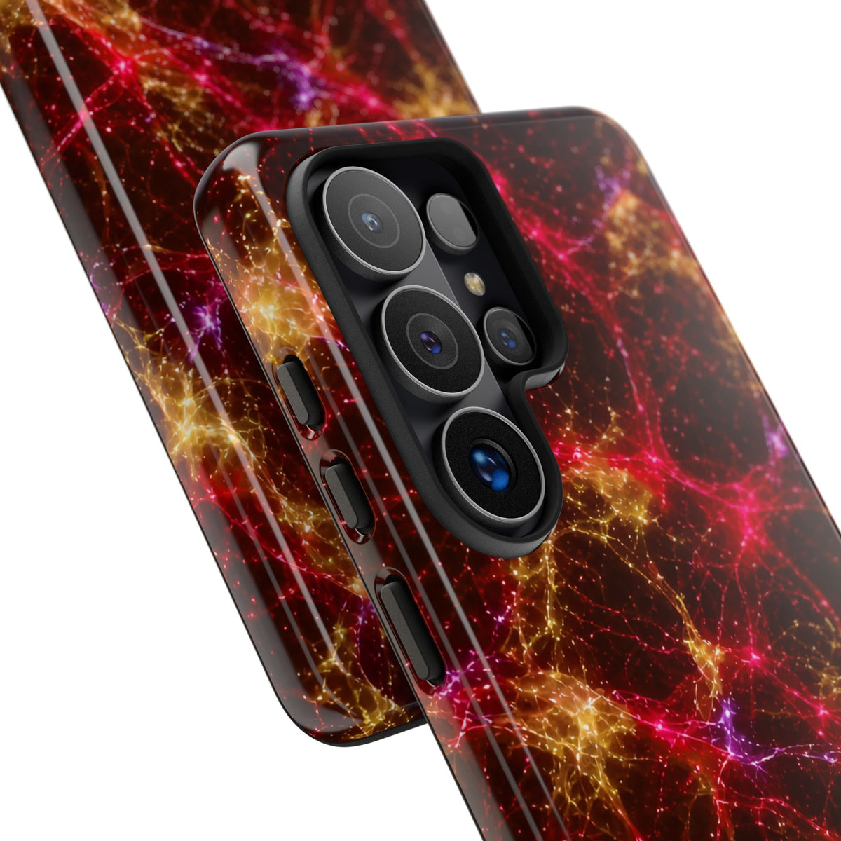 Neon Mycelium - Rainbow Nerve Phone Case