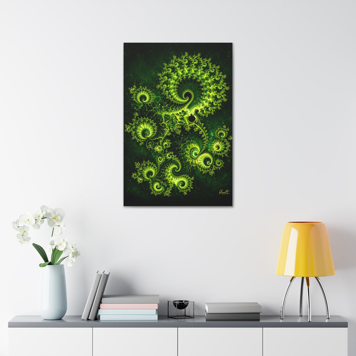 Copper Infinity - Toxic Acid Glossy Canvas