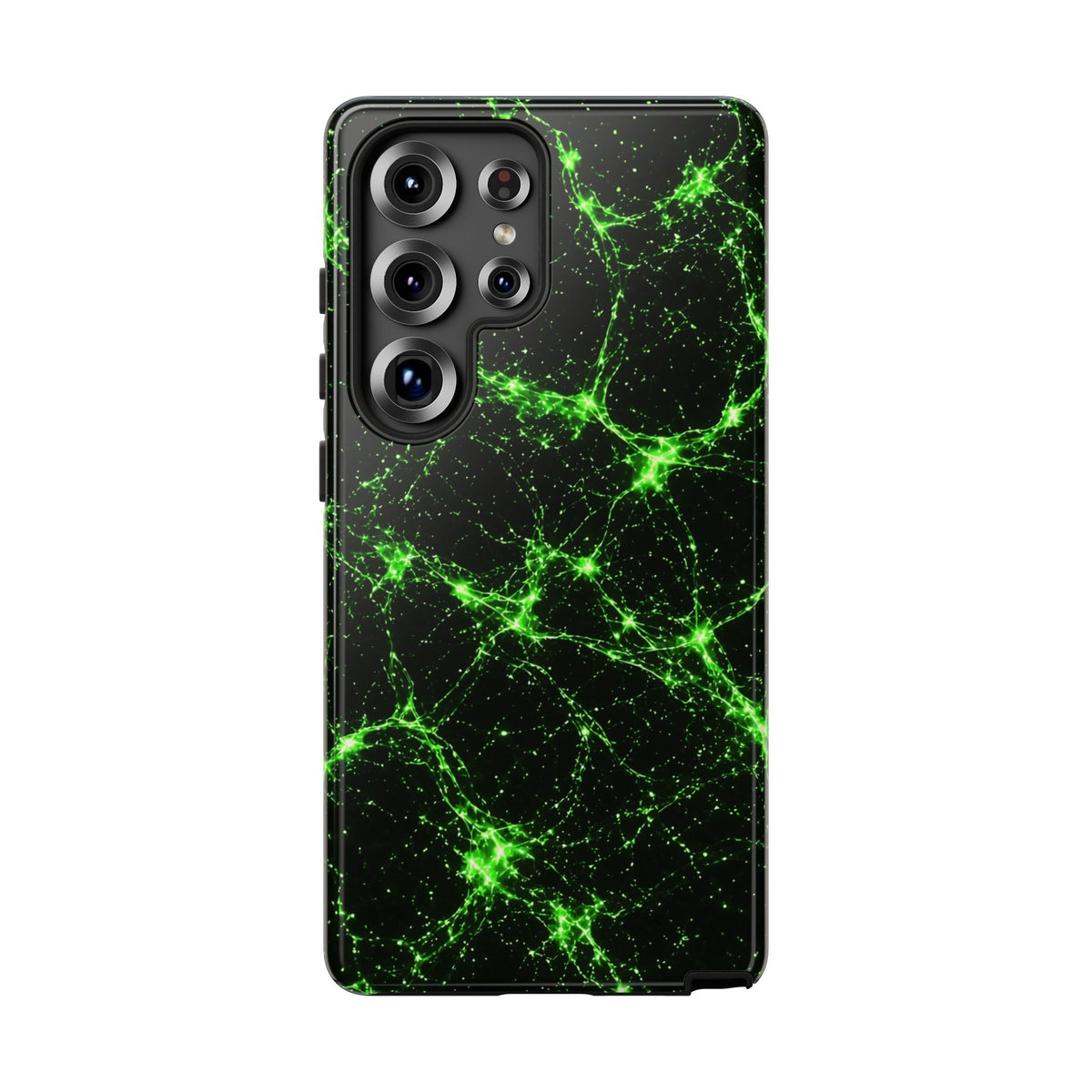 Neon Mycelium - Toxic Lime Phone Case