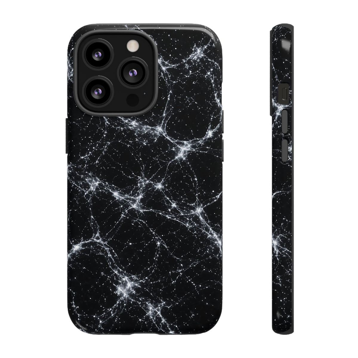 Neon Mycelium - Silver Ghost Phone Case