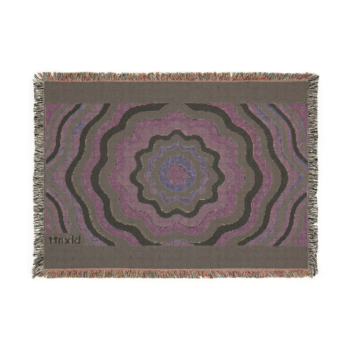 BLXNTT Green Hippie Woven Blanket #3