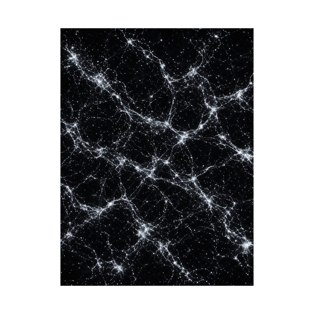 Neon Mycelium - Silver Ghost Poster
