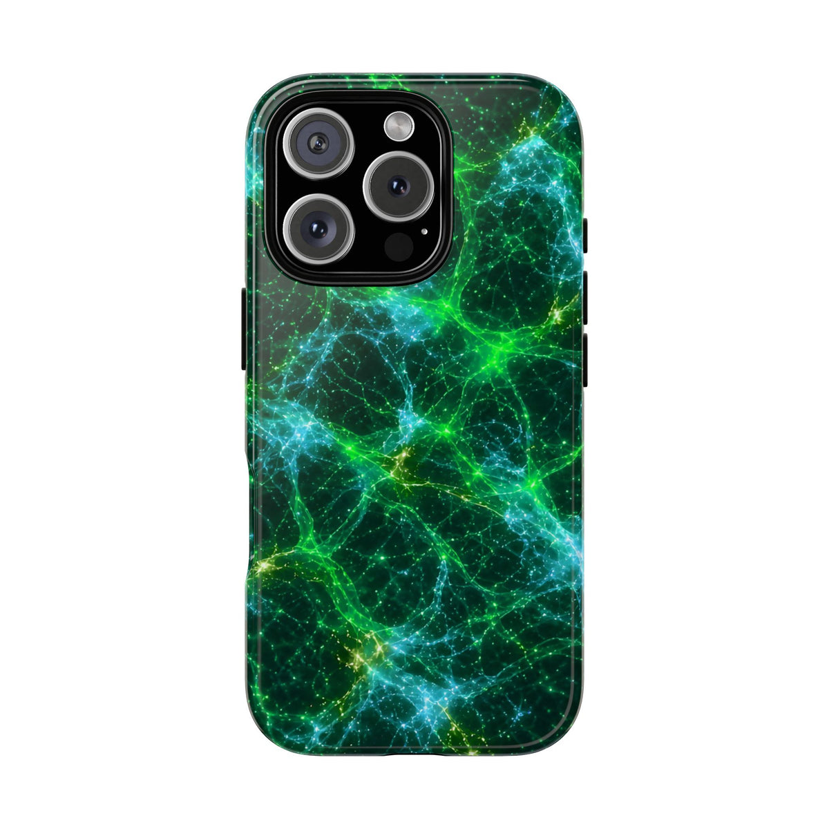 Neon Mycelium - Mermaid Phone Case