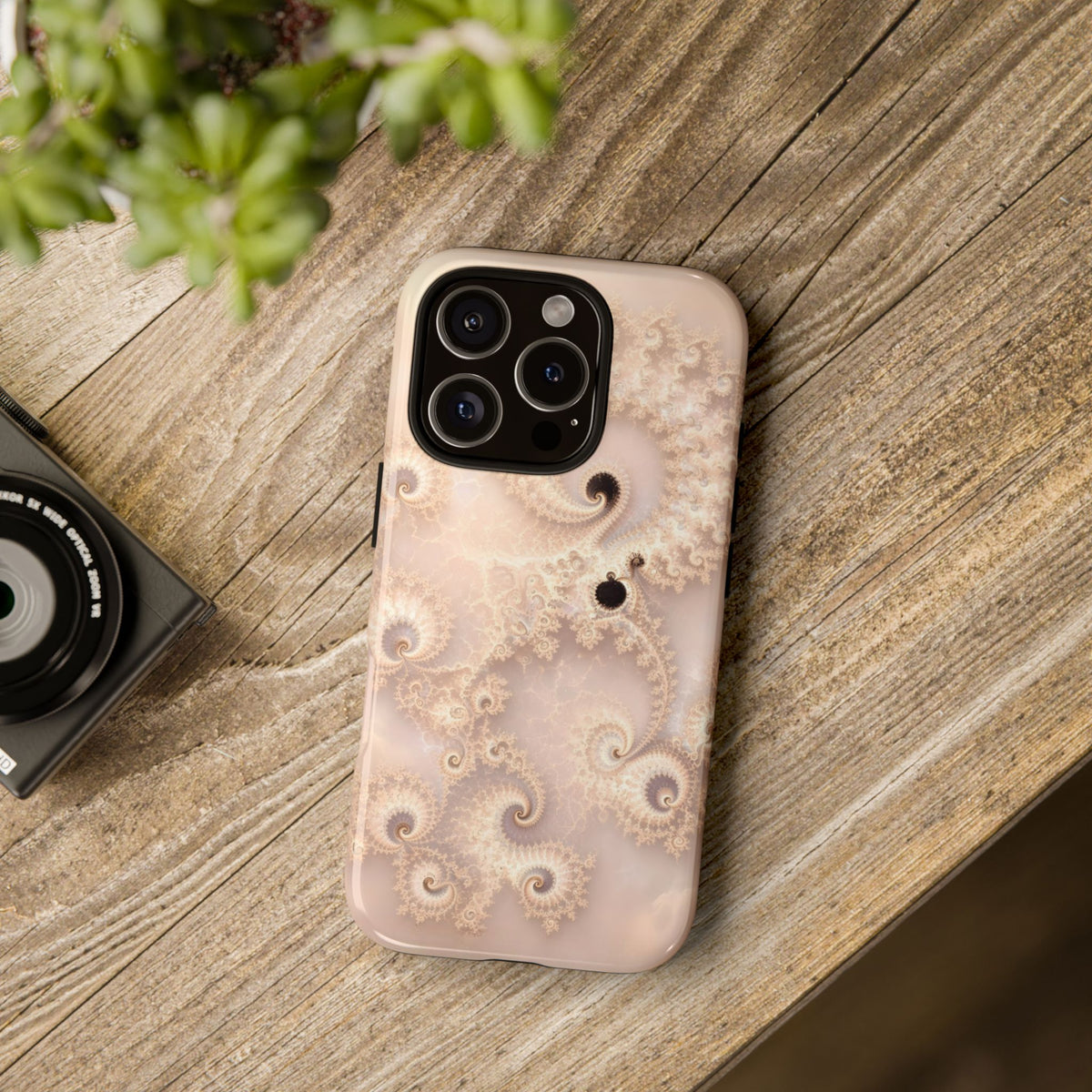 Copper Infinity - Champagne Pearl Phone Case