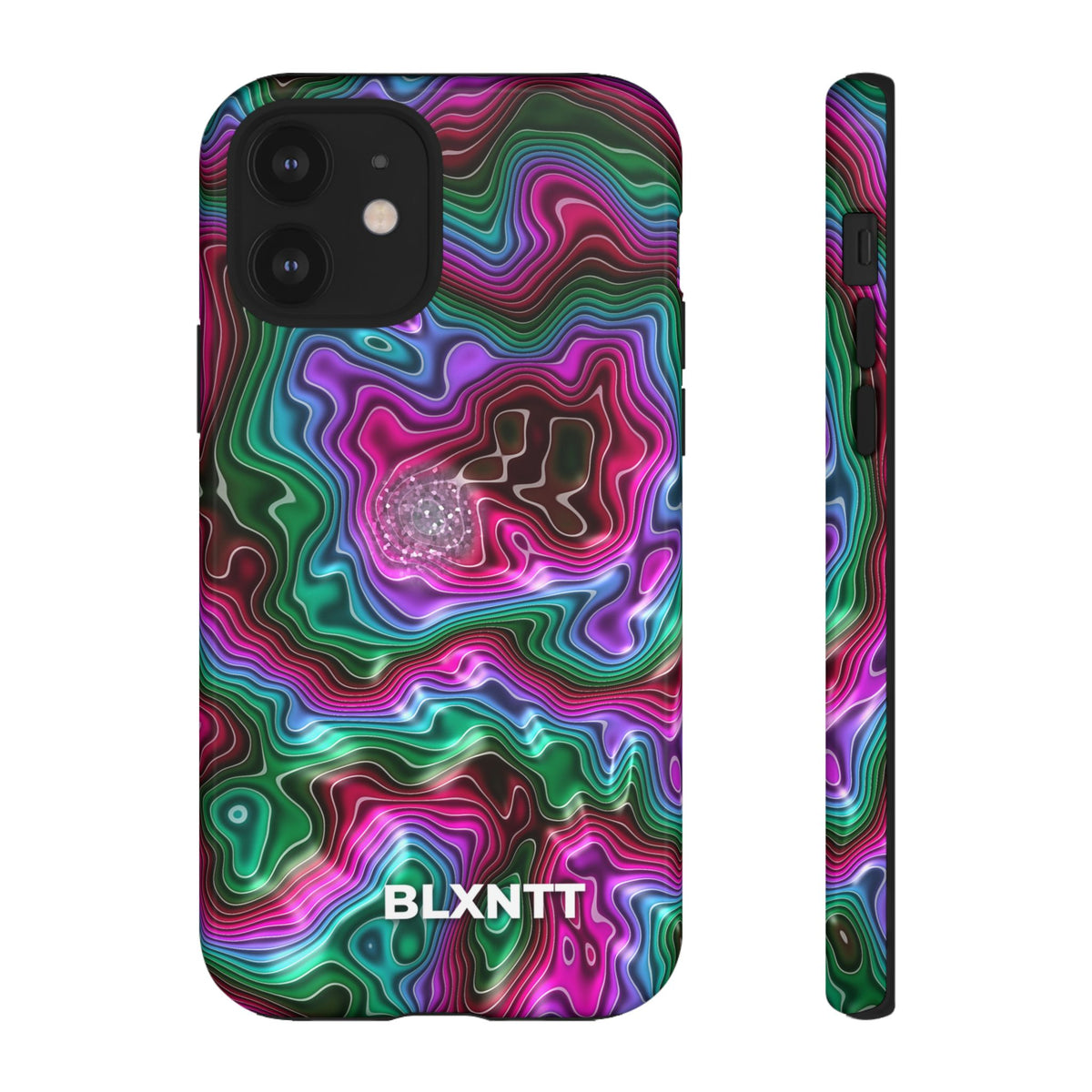 Neon Agate Phone Case
