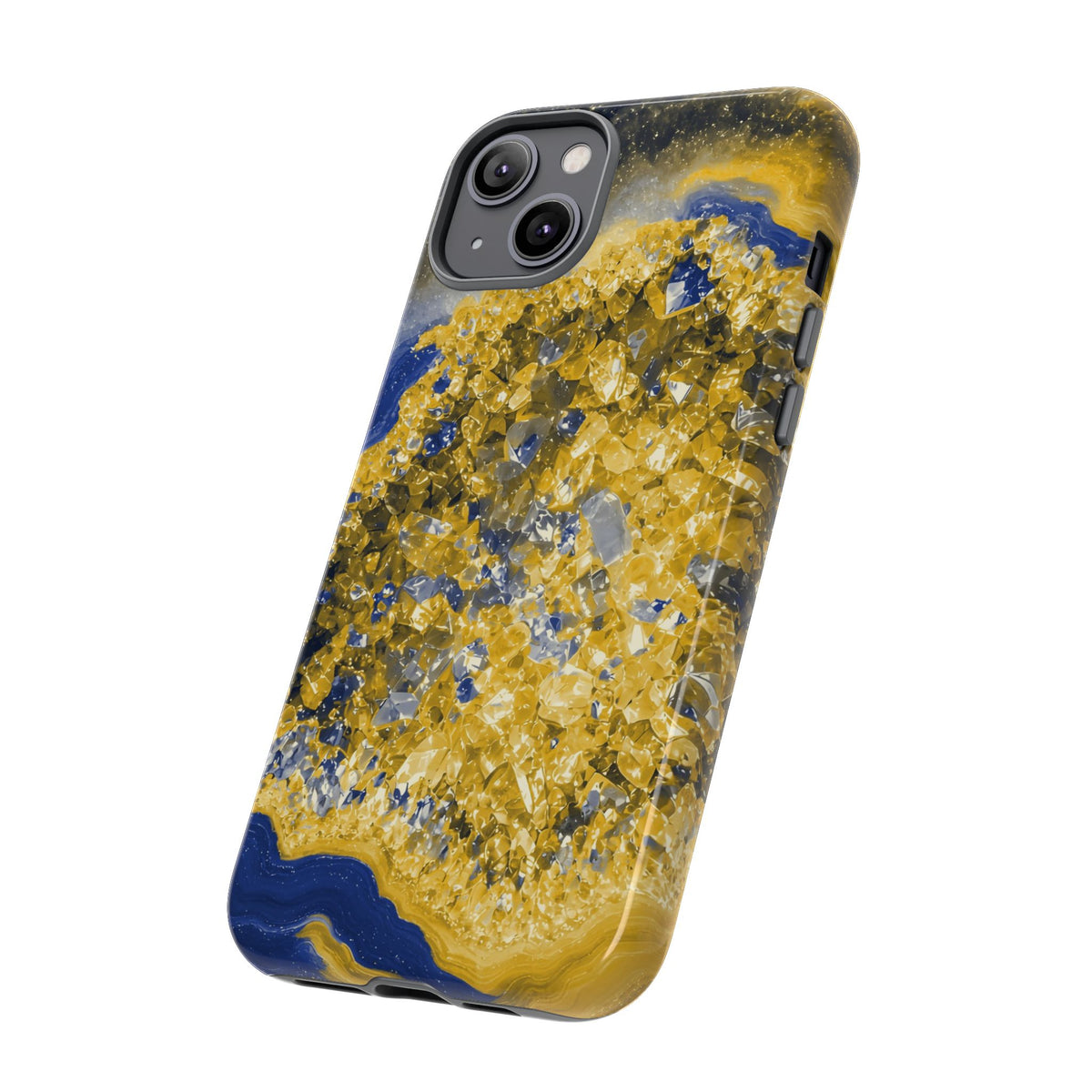 Geode Core - Mustard Navy Phone Case
