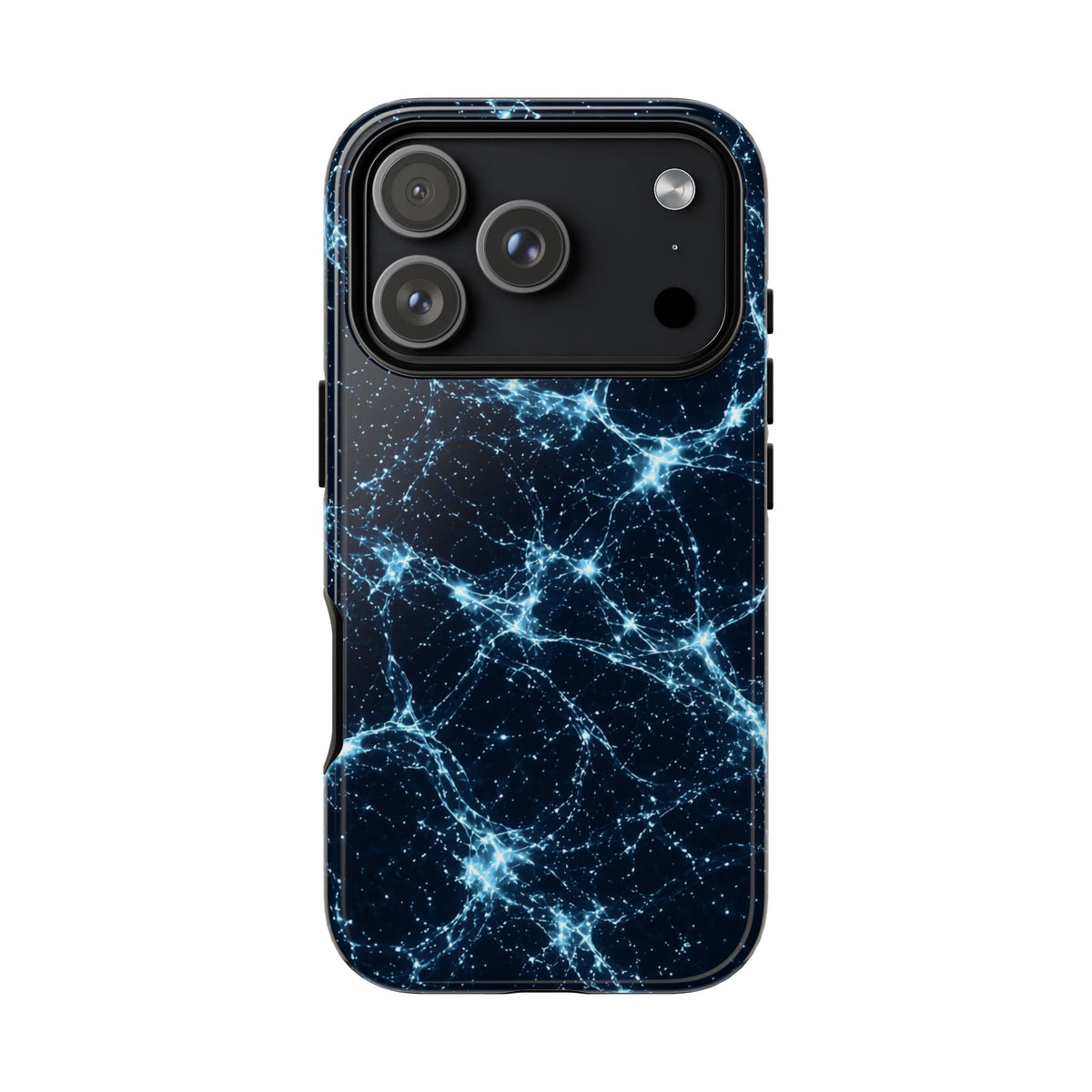 Neon Mycelium - Ice Crystal Phone Case