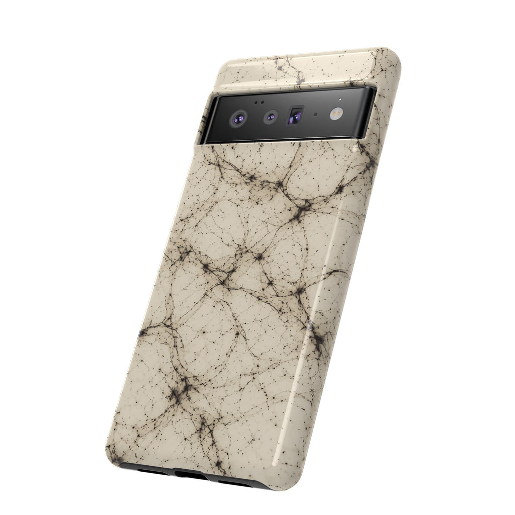 Neon Mycelium - Ink on Paper Phone Case