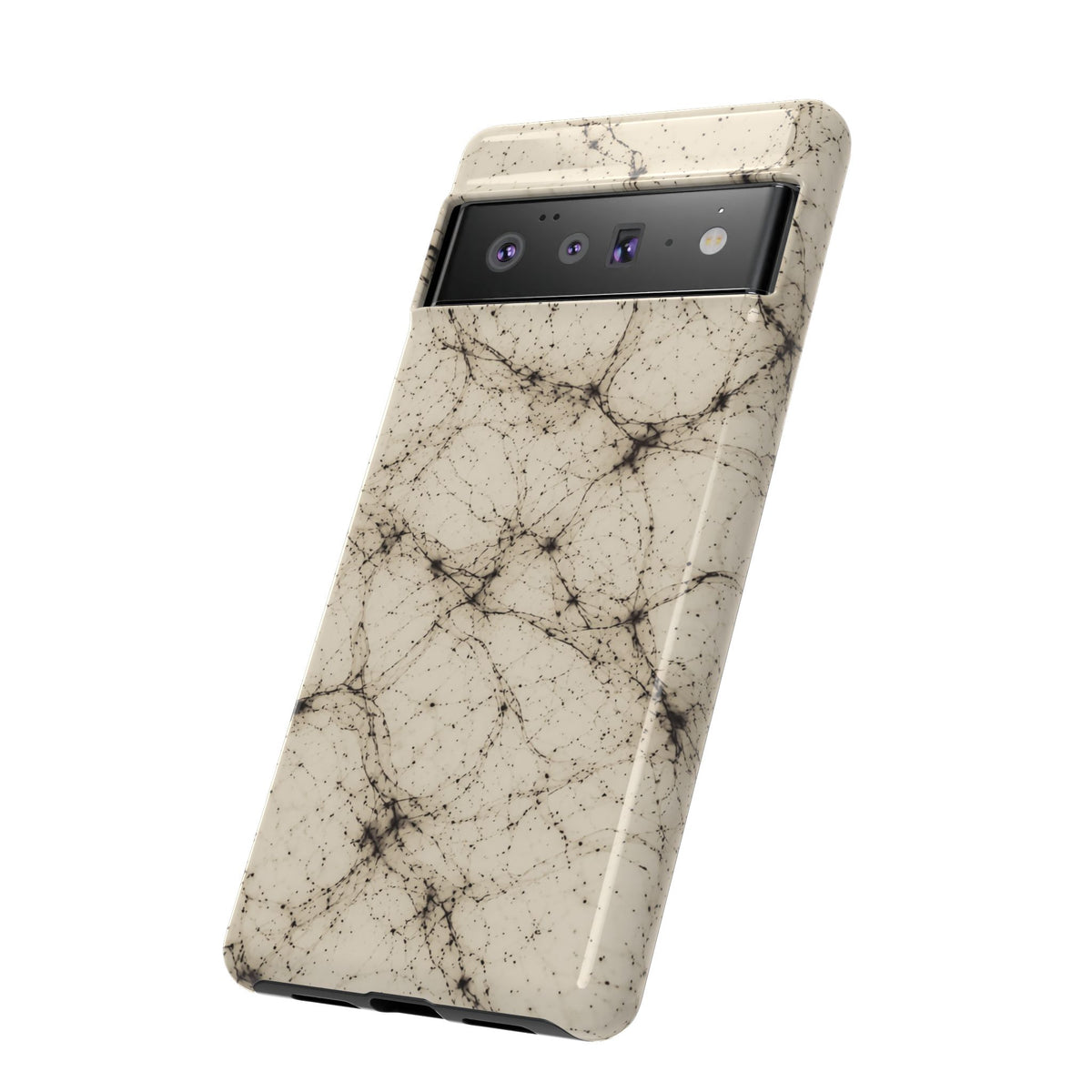 Neon Mycelium - Ink on Paper Phone Case