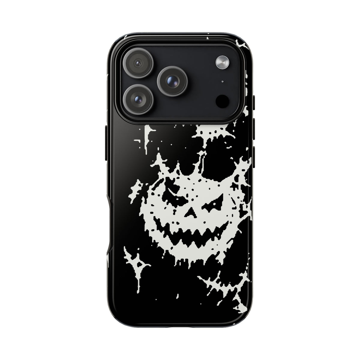 White Spiderweb Pumpkin Phone Case