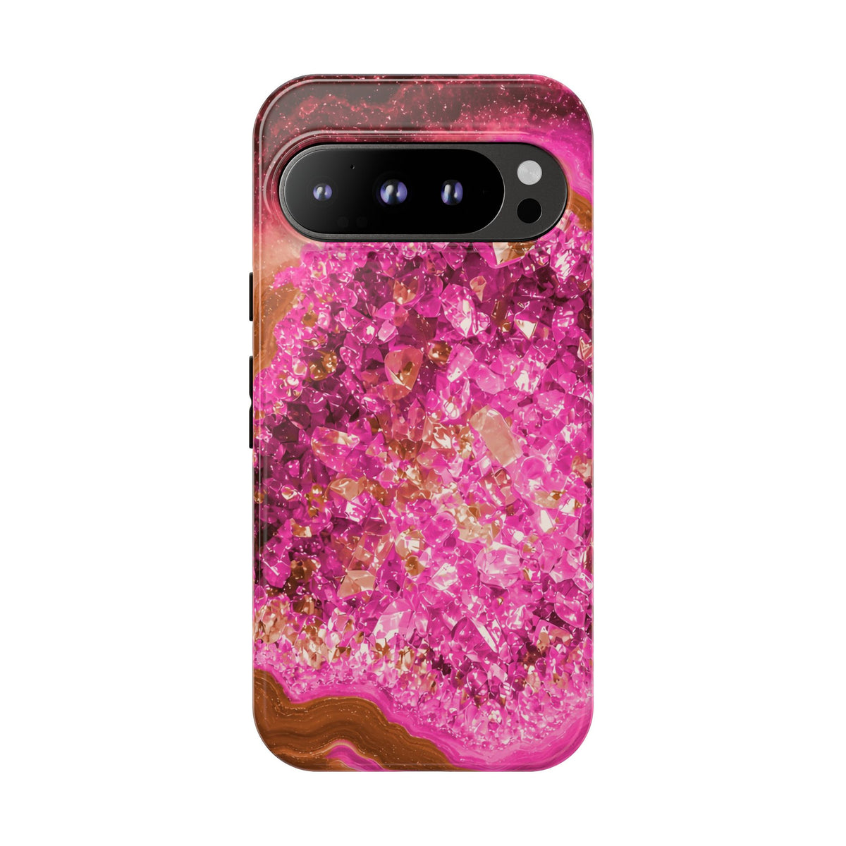 Geode Core - Terracotta Neon Phone Case