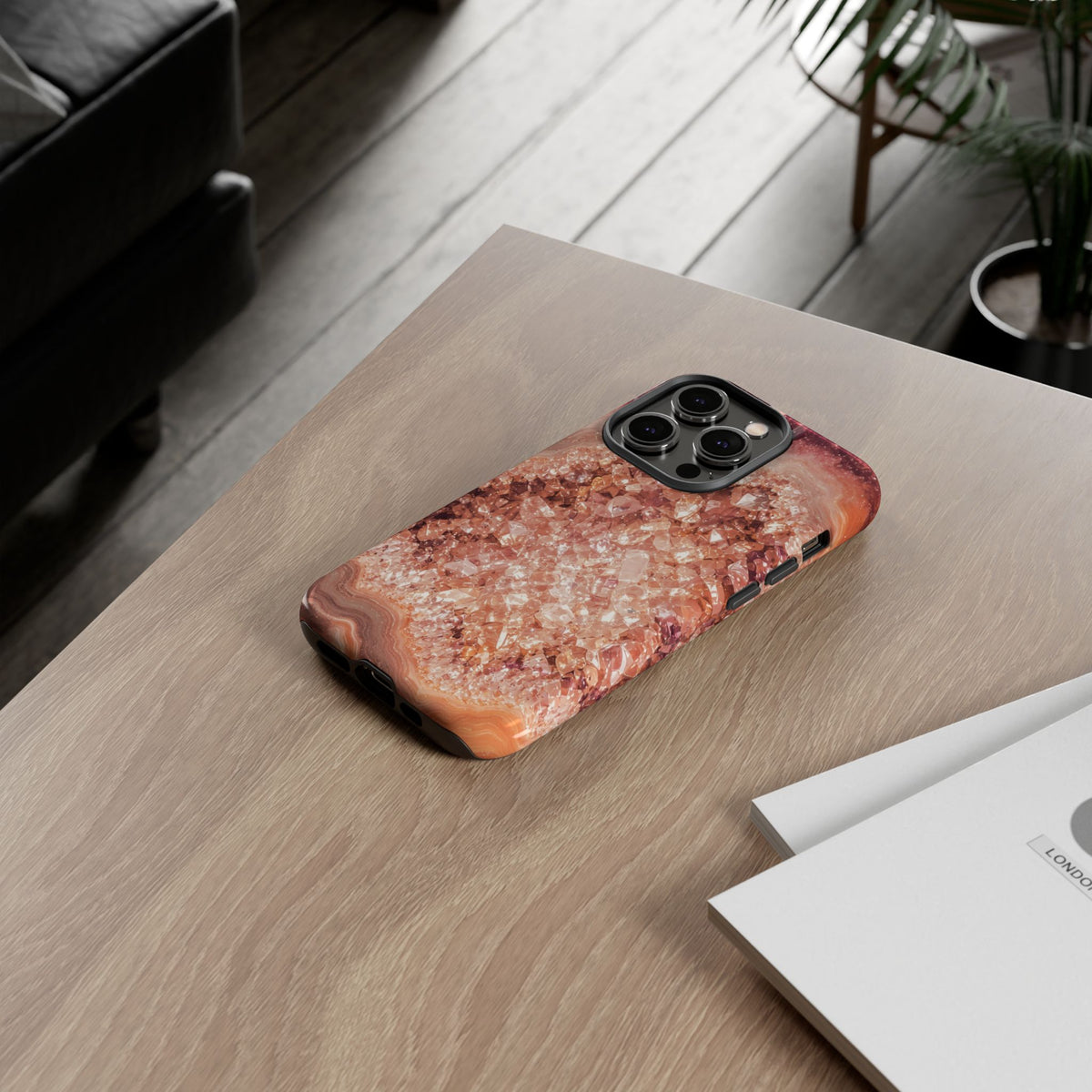 Geode Core - Peach Sorbet Phone Case