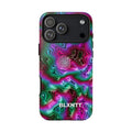 Neon Agate Phone Case