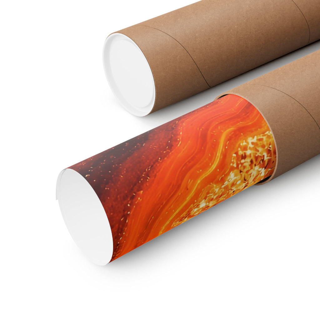 Geode Core - Molten Lava Poster