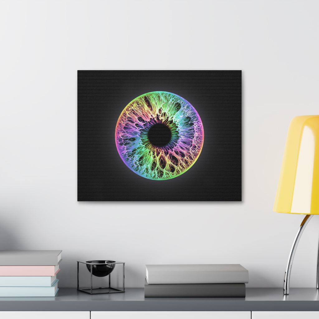 BLXNTT Iris – Lace Web Holographic Glossy Canvas