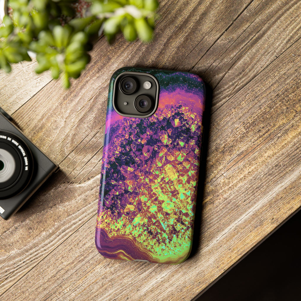 Geode Core - Holographic Phone Case