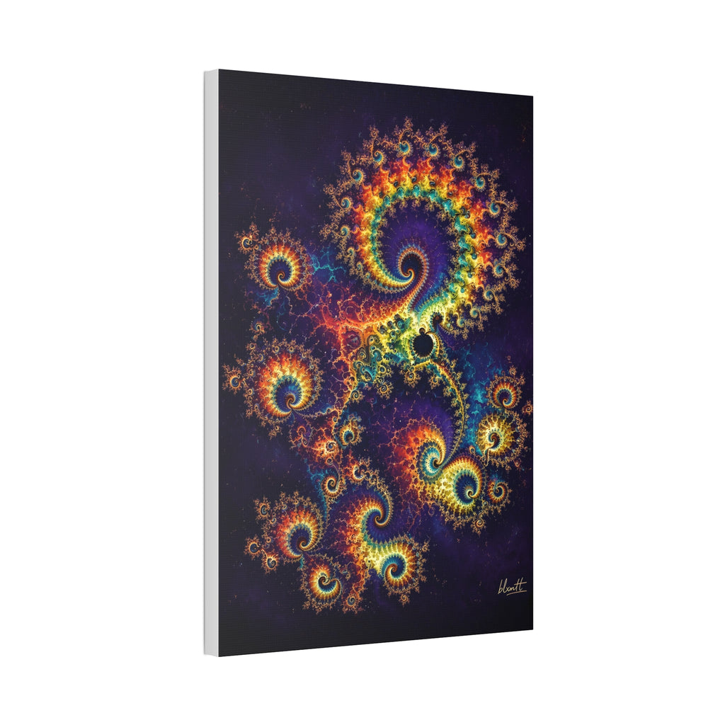 Copper Infinity - Rainbow Glossy Canvas