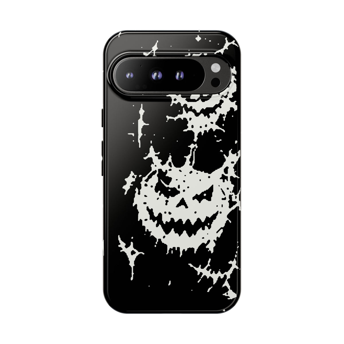 White Spiderweb Pumpkin Phone Case