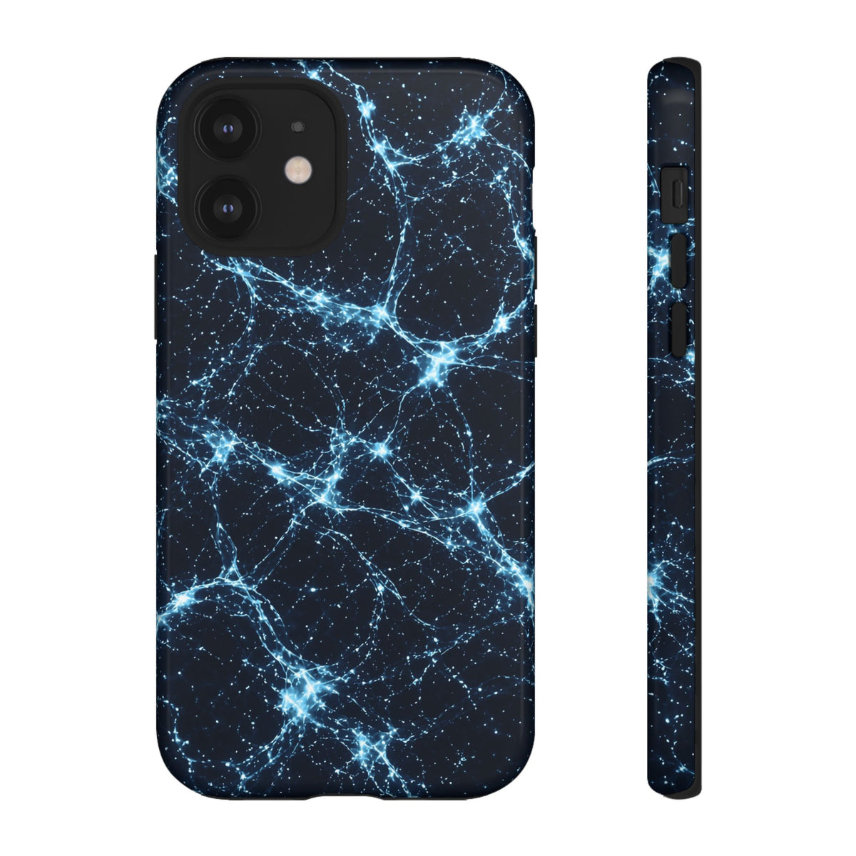 Neon Mycelium - Ice Crystal Phone Case