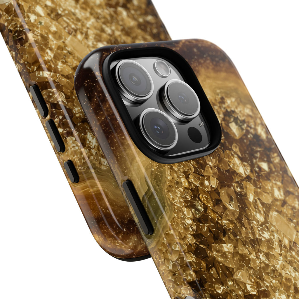 Geode Core - Gold Vein Phone Case
