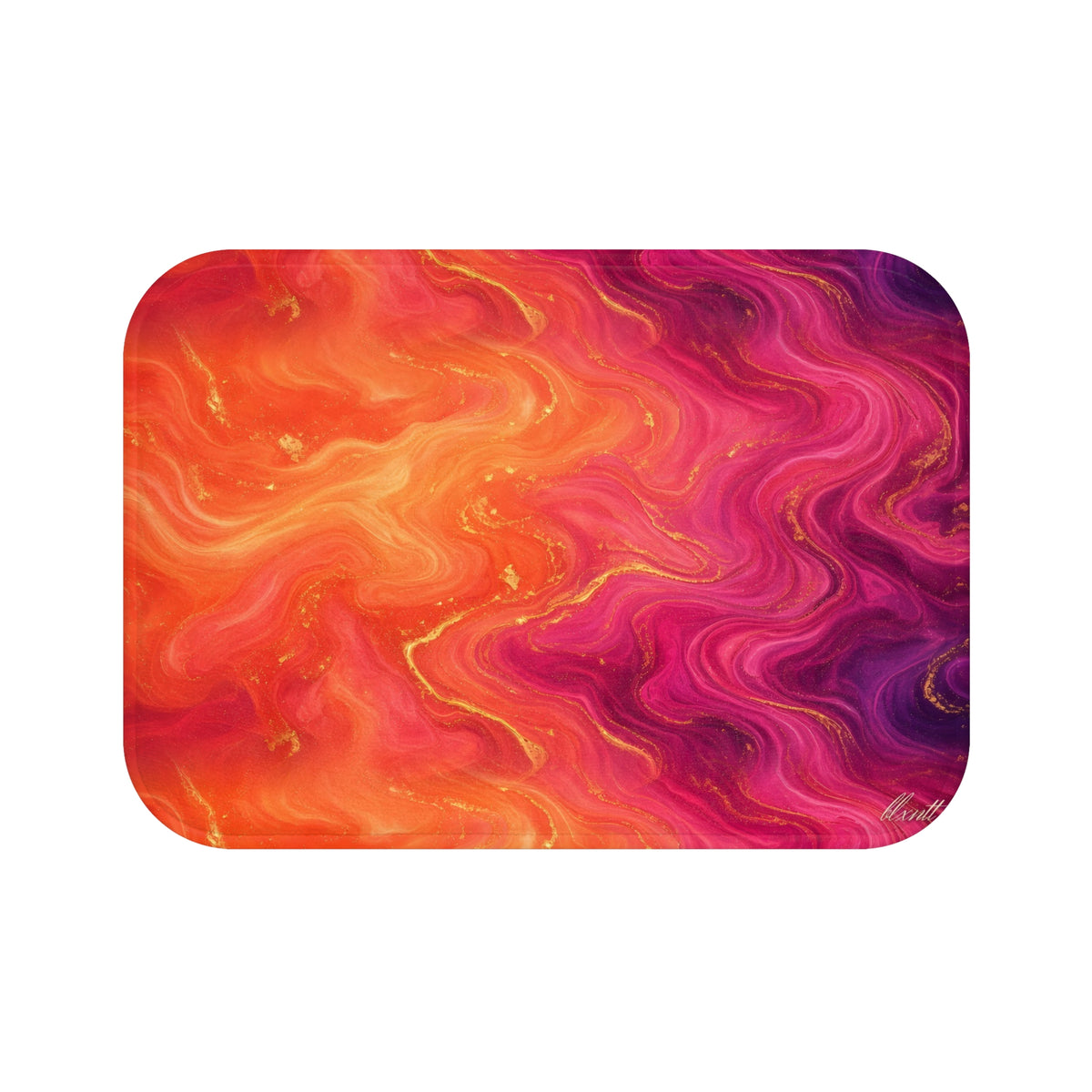 Sunset Marble Bath Mat