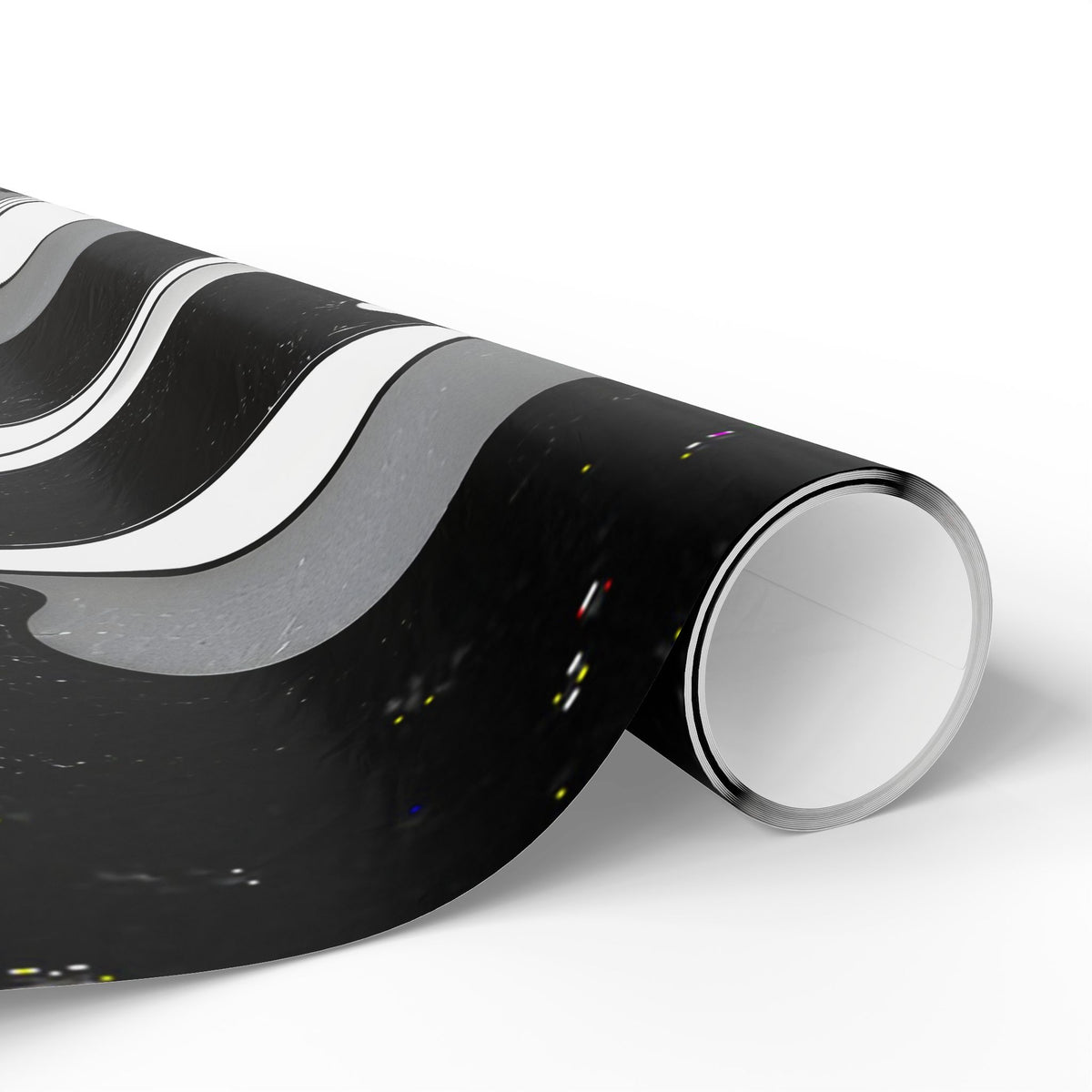 Fillmore Flow - Monochrome Wrapping Paper