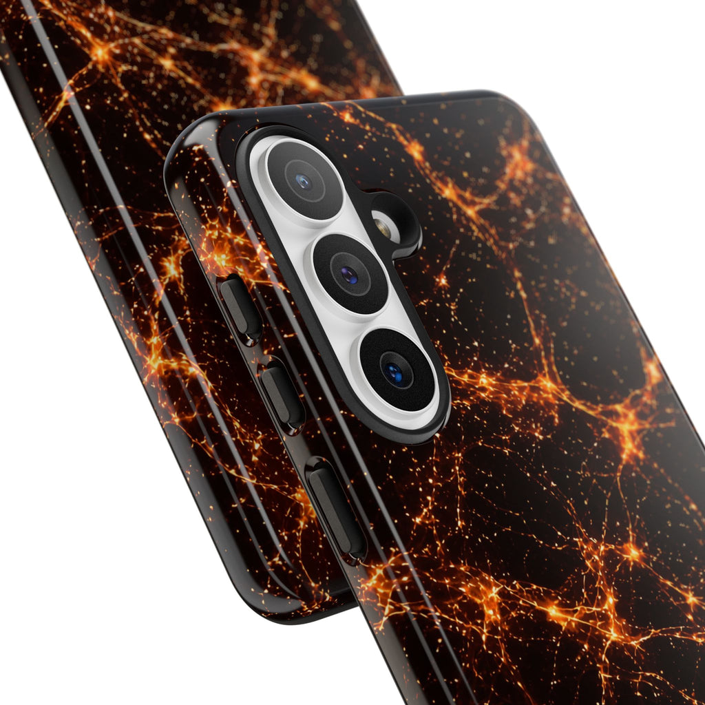 Neon Mycelium - Solar Flare Phone Case