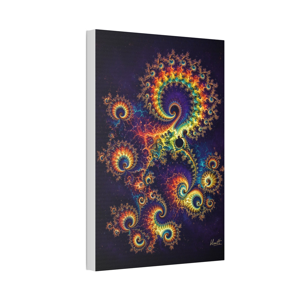 Copper Infinity - Rainbow Glossy Canvas