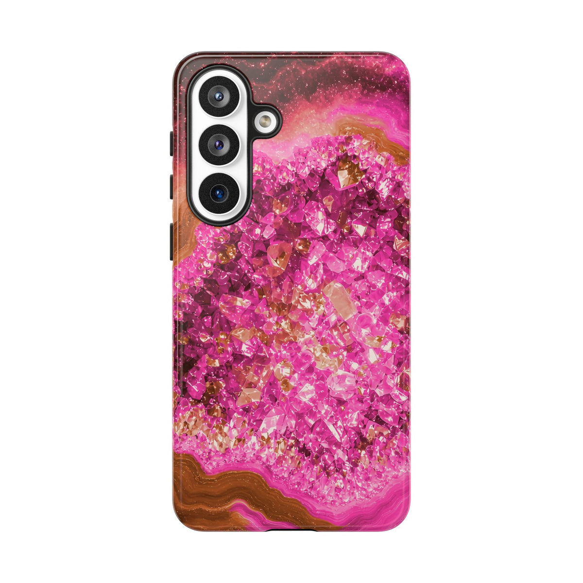 Geode Core - Terracotta Neon Phone Case