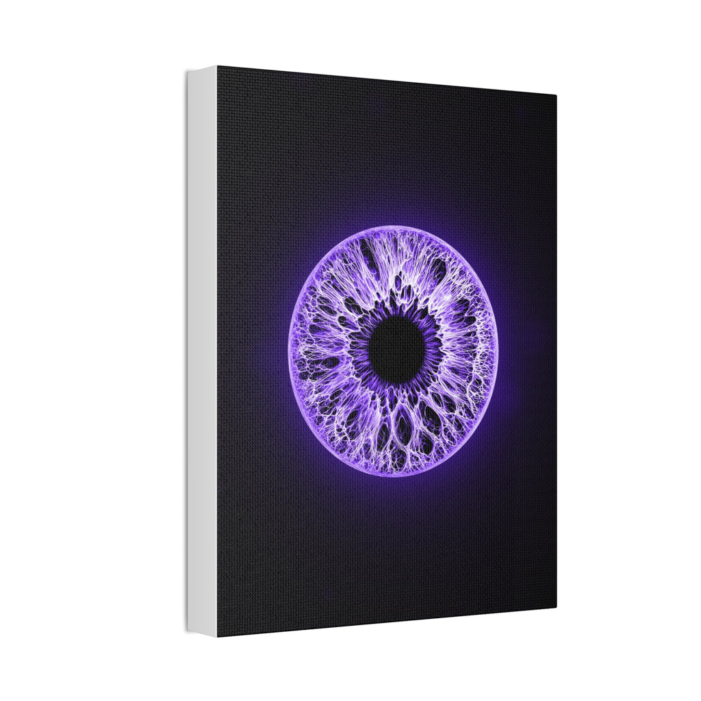 BLXNTT Iris – Lace Web Ultraviolet Glossy Canvas
