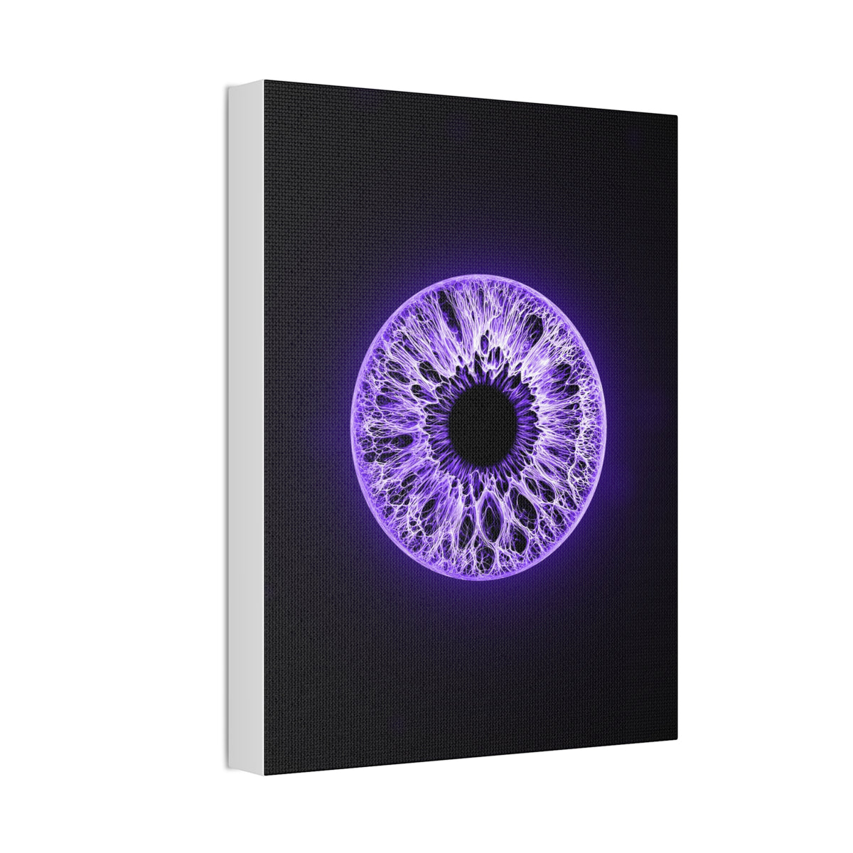 BLXNTT Iris – Lace Web Ultraviolet Glossy Canvas