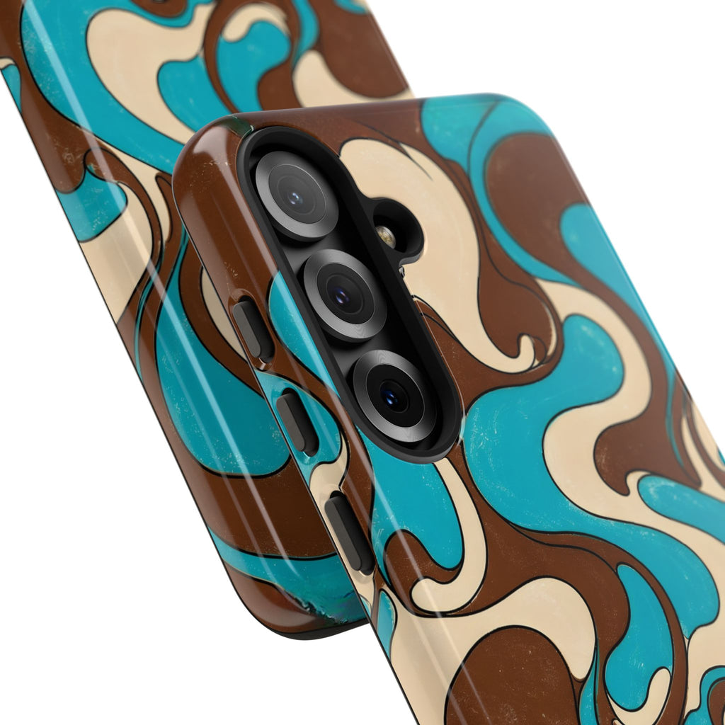 Fillmore Flow - Turquoise & Chocolate Phone Case